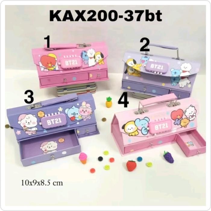 

TEMPAT PENSIL KODE PASSWORD MODEL TAS + LACI KARAKTER ANAK UNICORN, KARTUN / KOTAK PENSIL KODE ANGKA