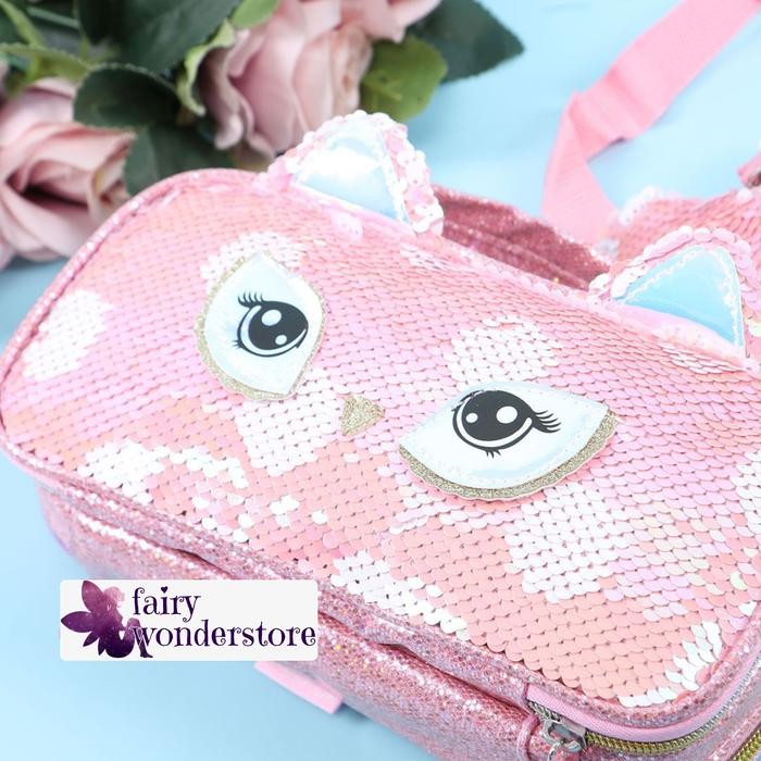 

PENCIL CASE KOTAL TEMPAT PENSIL SEQUIN POLKADOT UNICORN MERMAID