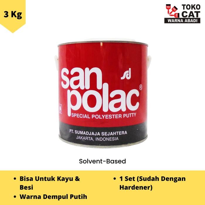 Dempul Sanpolac 4 Kg