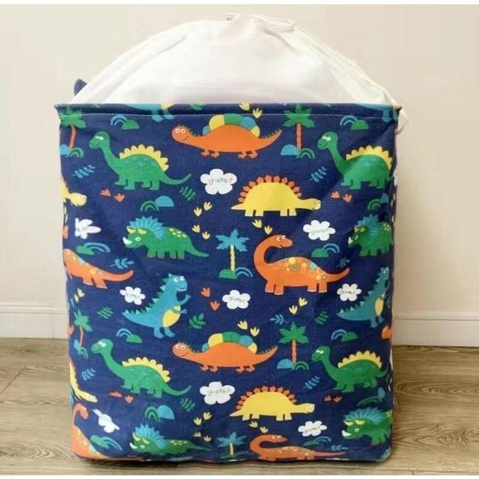 Storage bag jumbo 100 liter Keranjang Baju Tempat pakaian mainan anak