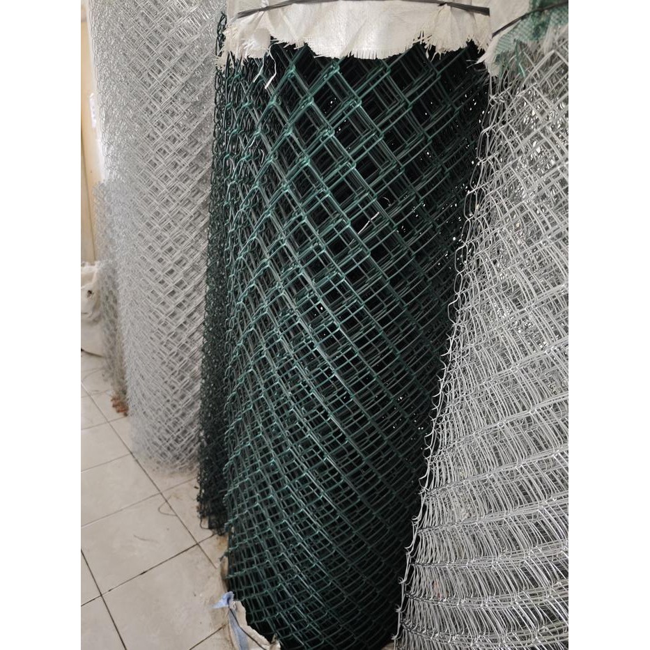 Kawat Pagar Kawat Harmonika PVC Tinggi 3 Meter Panjang 15 Meter