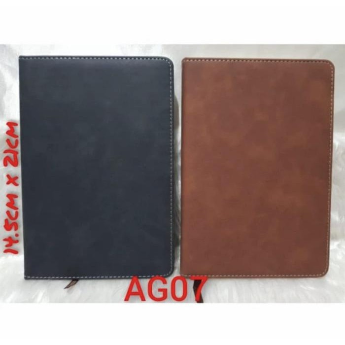 

Ag07 Agenda Kulit A5, Memo Souvenir Kantoran Agenda Souvenir Barang Promosi Kulit Sintetis Block