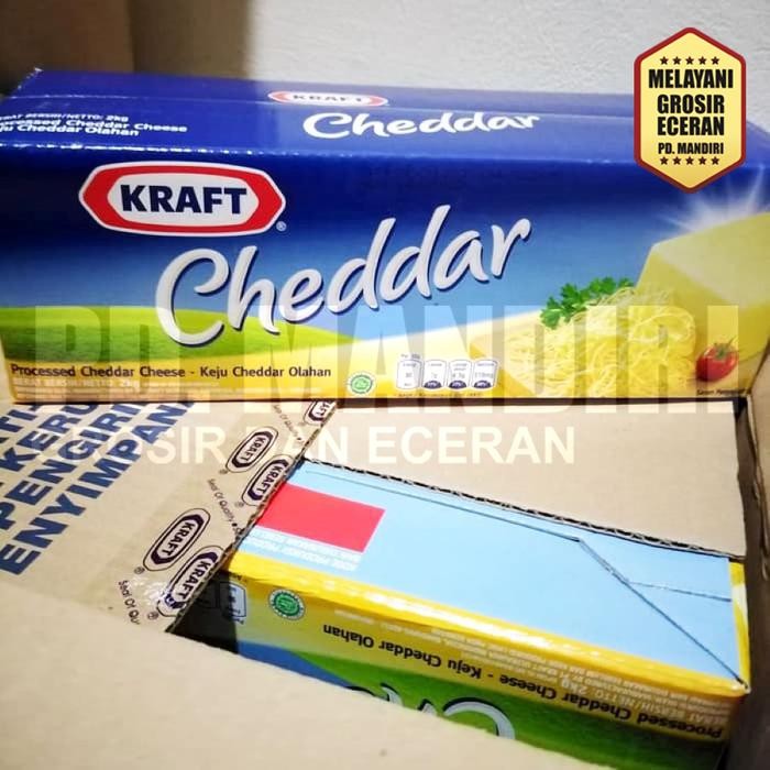 

Pilihan- Kraft Cheddar Cheese 2 Kg Asli