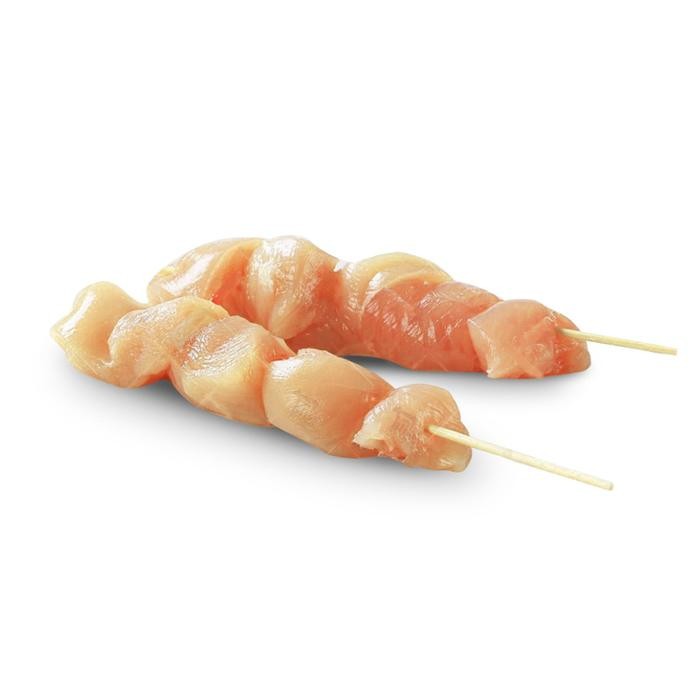 Pilihan- Raw Chicken Satay 200Gr / Sate Ayam Dada Mentah 10Pcs 200Gr