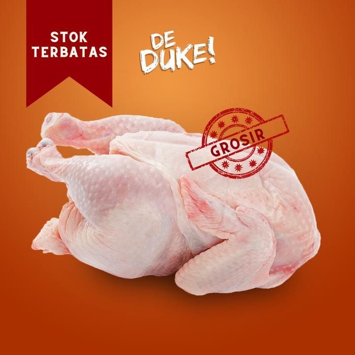 

Pilihan- Daging Ayam Potong Boiler - Karkas Merek Best Chicken 500 - 700 Gram