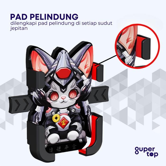 Holder Hp Motor Spion Stang Motif Karakter Lucu Keren Holder Hp Karakter Bebek Beruang Kucing Stand