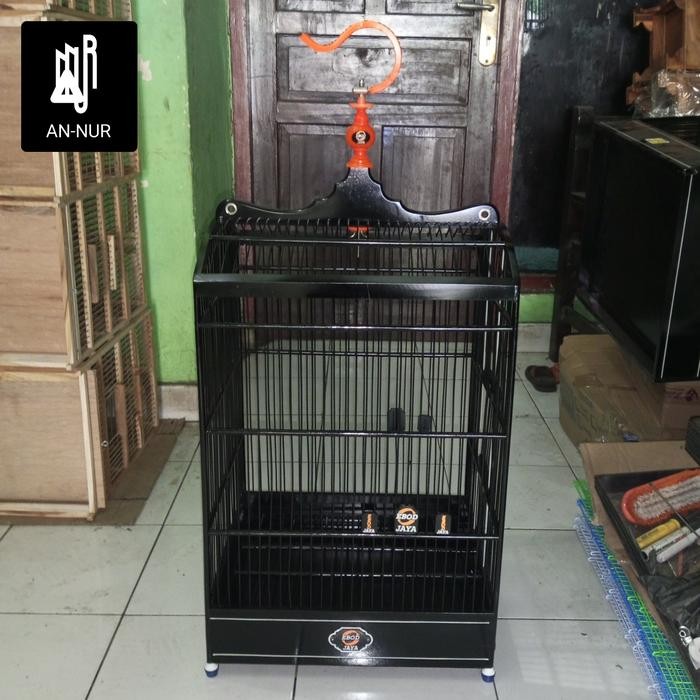 KANDANG KOTAK MERK EBOD JAYA MODEL LIST NOMOR 2 - SANGKAR BURUNG EBOD
