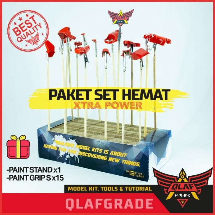 

PAKET HEMAT PAINT GRIP DAN STAND XTRA POWER