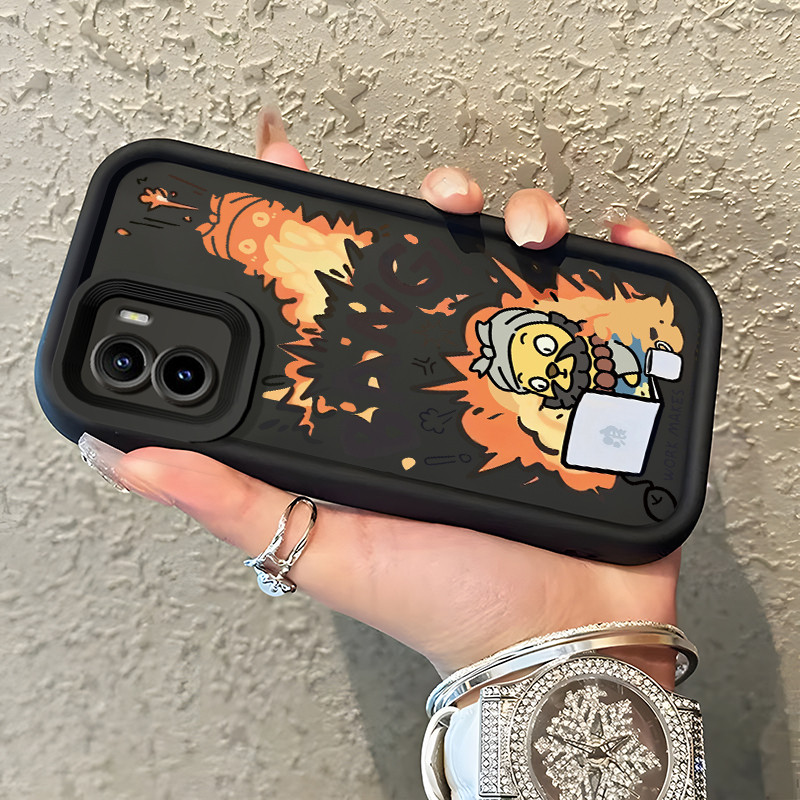 Casing Hp VIVO Y15S Y15A Y15C Y01 Case Softcase Kesing Situasi pekerja saat ini pola Casing silikon 