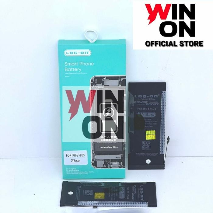 WIN ON - BATERAI IPHONE 6 PLUS/BATRE IPHONE 6 PLUS DOUBLE POWER LOG ON