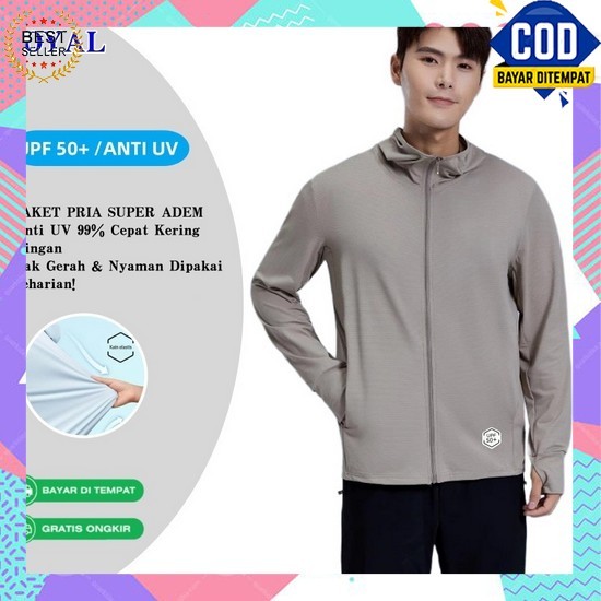 Jaket Parasut Olahraga Premium Running Gym Fitnes Dll Bahan Tahan Sinar Uv Dan Angin Paket Bundling 