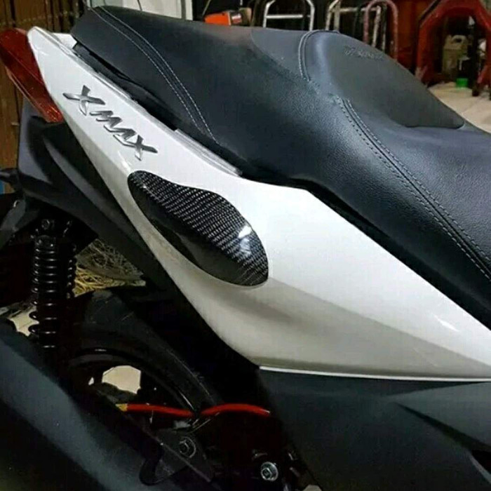 Cover Body Belakang Xmax Protektor Carbon Xmax Pelindung Body Belakang