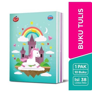 

Pilihan- Buku Tulis Sinar Dunia I Sidu Isi 38 Lembar 1 Pak Isi 10 Buku