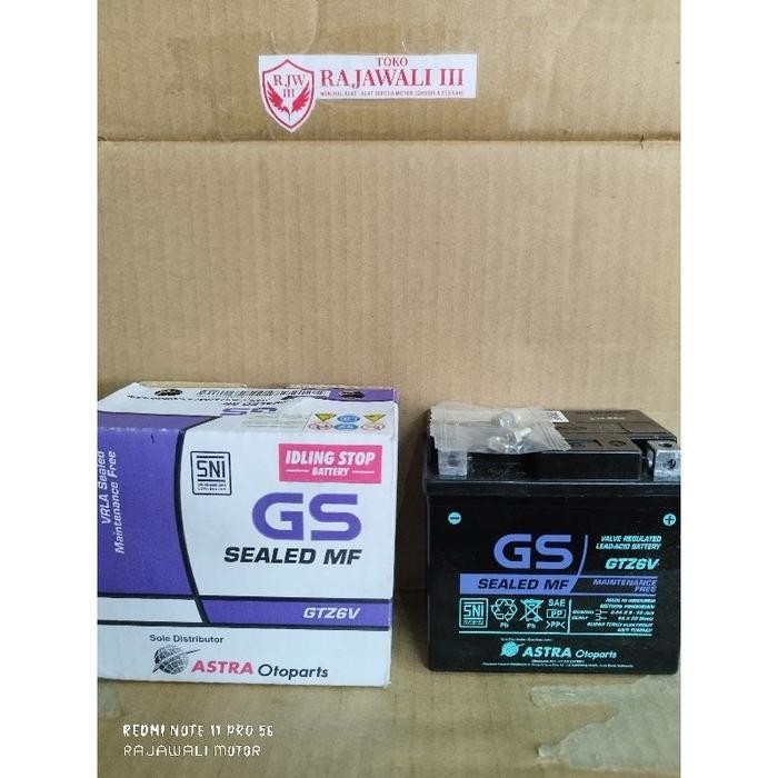 Aki Gs Astra Gtz 6V Original