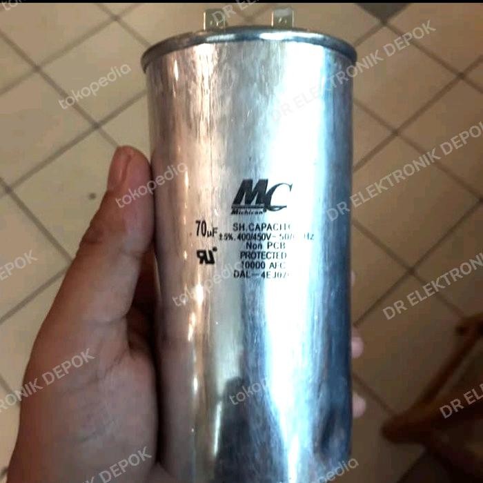 Termurah Kapasitor Capasitor Running Mc 70Uf 70 Uf Mikro 450Vac 450V 450Volt