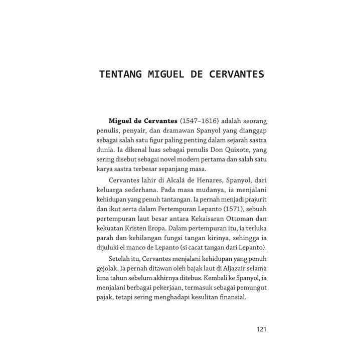 

The Adventures Of Don Quixote Petualangan Don Quixote (Novel) - Miguel De Cervantes - Diva Press