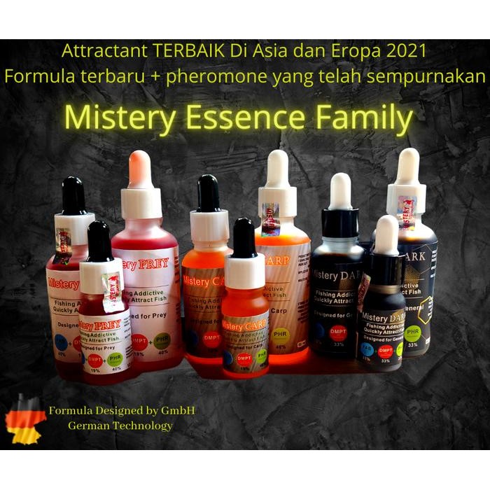 Soungyilang Fishing - Mistery Essen + Dmpt+ Pheromone Cair Pertama Terbaik Di 2021 Isi 10Ml