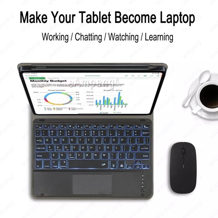 Touchpad Case Keyboard Xiaomi mi Pad 5 / Mi Pad 5 Pro Magnetic Cover