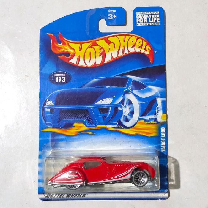 Pilihan- Hotwheels Hot Wheels Talbot Lago Merah 2001 Blue Card