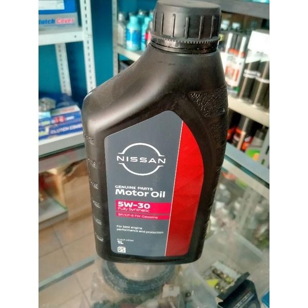 oli mesin Nissan 5w30 original full syn