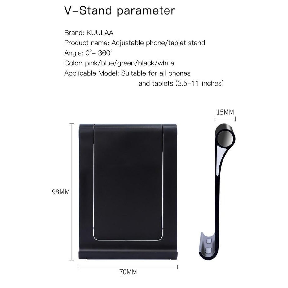 KUULAA KL-O18 Foldable Phone Holder