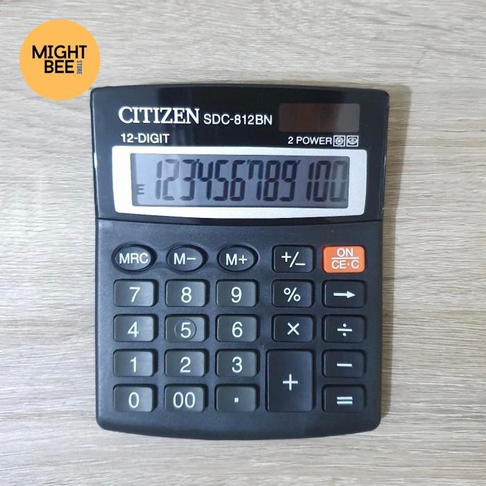 

New Kalkulator Citizen SDC 812BN - Kalkulator 12 Digit