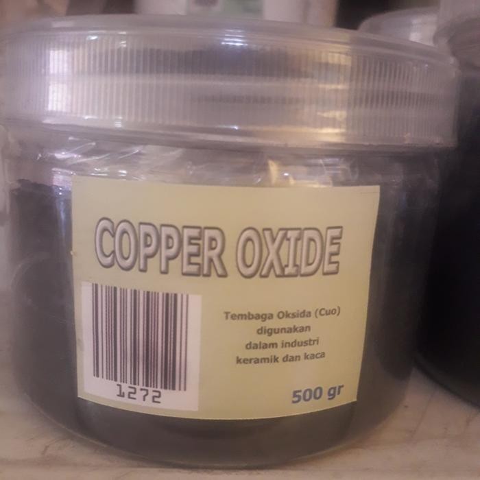 Copper oxide /Tembaga oksida 500 gram