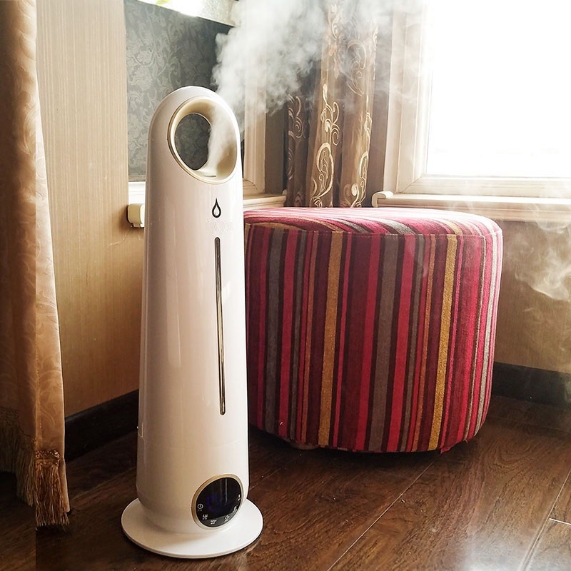220V Household Intelligent Air Humidifier Aromatherapy Diffuser Floor Type With Remote Control Anion