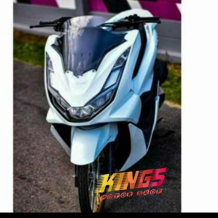Visor Windshield New Honda Pcx 160 Model Thailand - Bening Dan Smoke