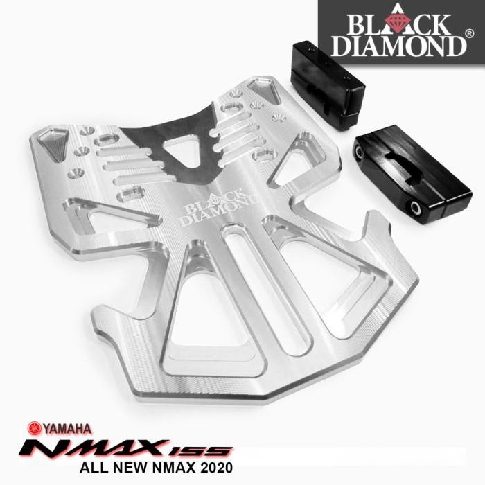 Bracket Breket Box Nmax Old /New Nmax 2020 Full Cnc Black Diamond