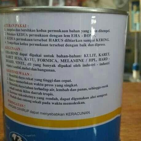 LEM EHA BOND 1 KG / LEM SERBAGUNA MERK EHA BOND / LEM KALENG EHA BOND