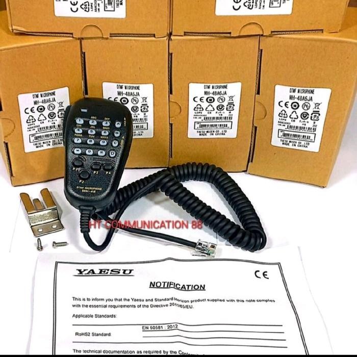 EKTRAMIK RIG YAESU FT-2980 ORIGINAL MH-48 PTT EXTRAMIK YAESU FT2980 FT1900
