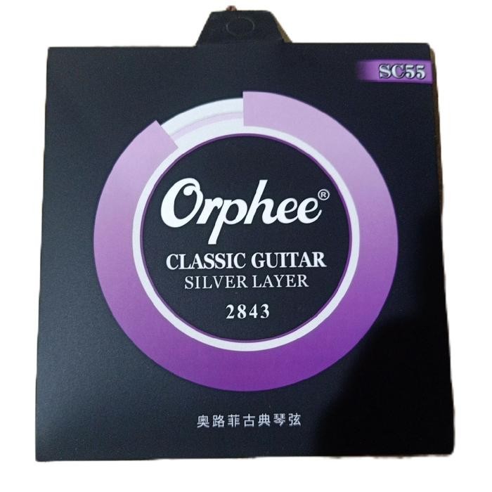 Senar gitar Orphee klasik nylon SC55 senar gitar Original