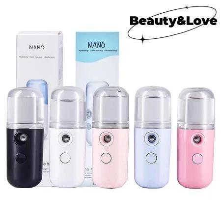 Nano Spray Portable Mini Mist Sprayer Hydrating USB Rechargeable Pelembab Perawatan Wajah
