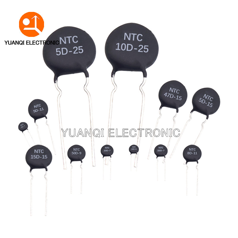 IMPORT 10pcs Thermal Resistor NTC 3D-9 5D-9 5D-11 5D-15 8D-11 8D-20 10D-7 10D-9 10D-11 10D-13 10D-15