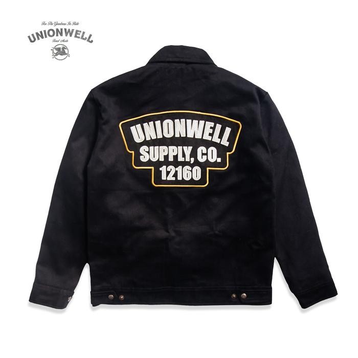 Unionwell Work Jacket Zip Code Black
