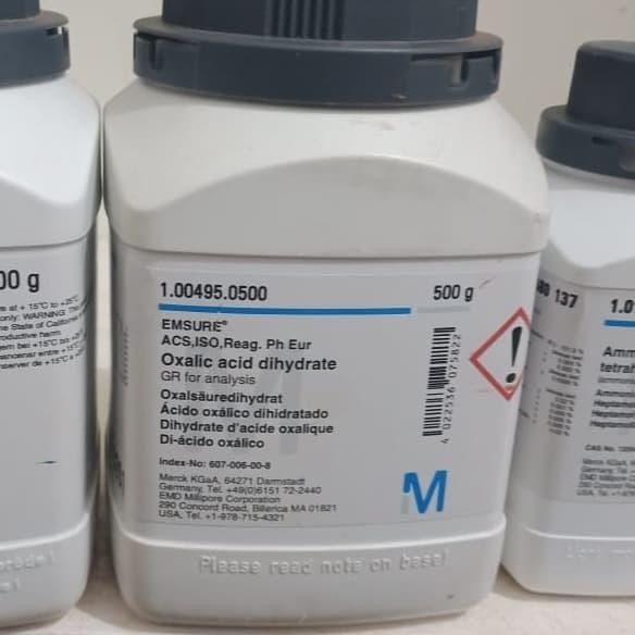 Asam Oksalat Oxalic Acid For Analysi