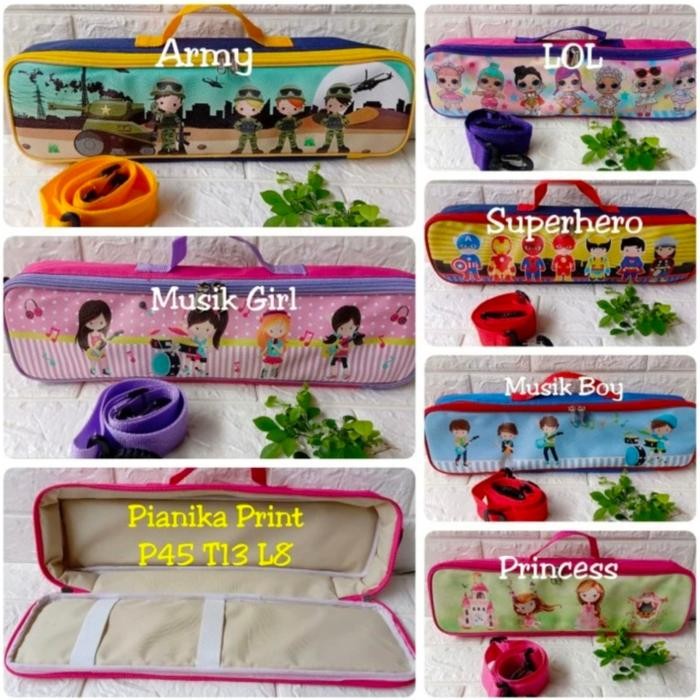 r352- Tas Pianika Girl - Gratis Bordir Nama
