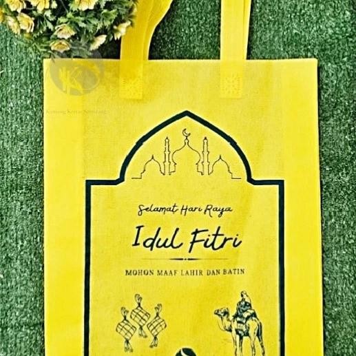50Pcs - Tas Spunbond/Goodiebag Murah 30X8X40 38X8X45 Lebaran/Sembako/Idulfitri Terlaris