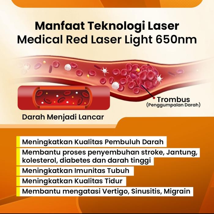 av4b- Gogomall Dr Laser Perfect 10 Plus Terapi Laser Melancarkan Sirkulasi Darah 10 Titik