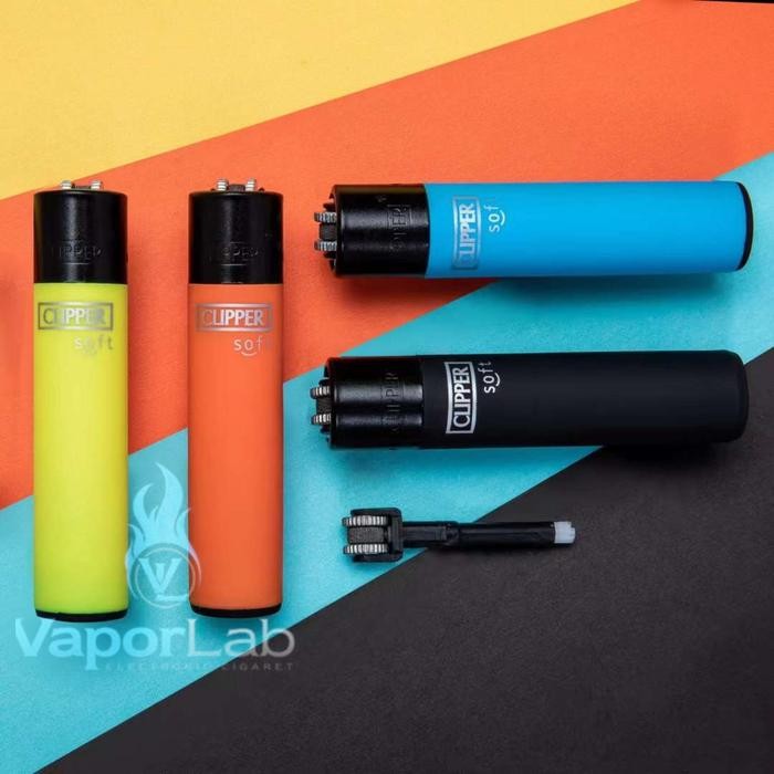 korek api clipper original import china gas reusable lighter murah