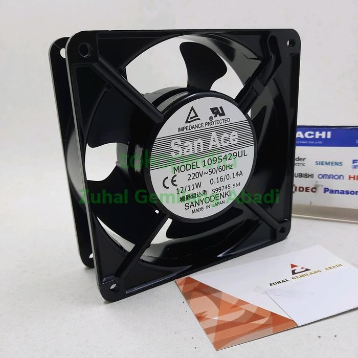 109S429Ul, Fan Exhaist /Rotary Fan San Ace Sanyo Denki