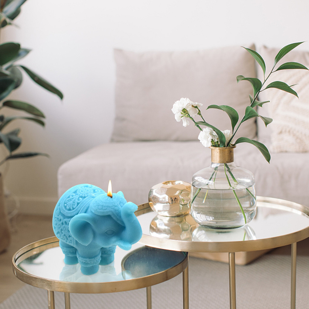Elephant Resin Mold Silicone Casting Resin Jewelry Storage Holder Handmade Crafts DIY Gifts for Home