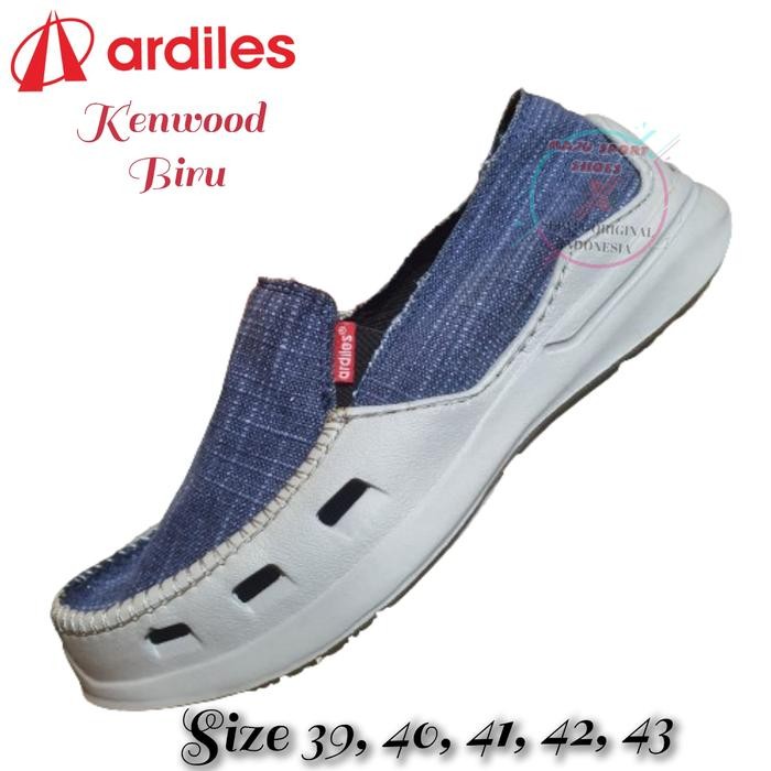 Ardiles Kenwood / Sepatu Slip On Pria Ardiles / Sepatu Slip On Karung Shoes Flat Karet