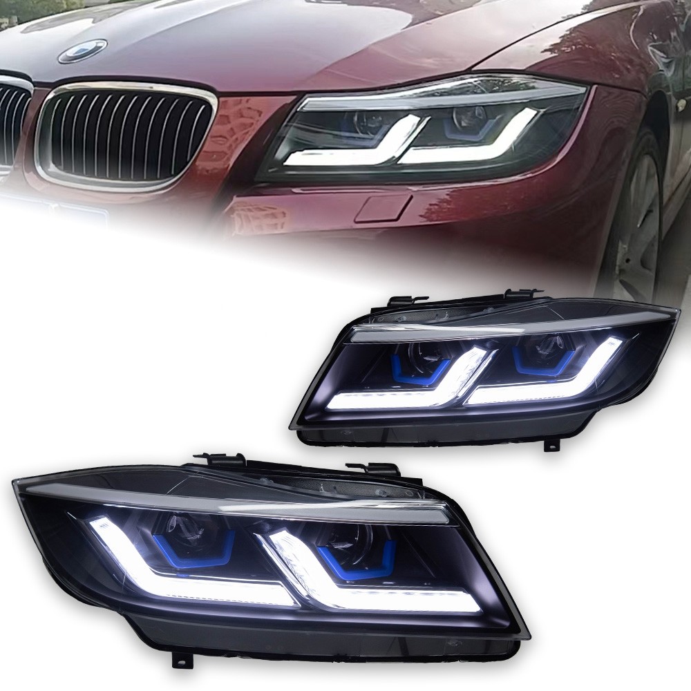 Car Styling Head Lamp for BMW E90 Headlights 2005-2012 320i 318i 323i