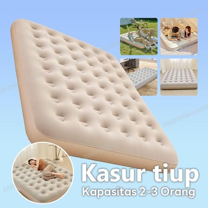 Kasur Angin / Air Bed Double Kasur Angin Bestway + Pompa Manual Bestway Paket Kasur Angin Double
