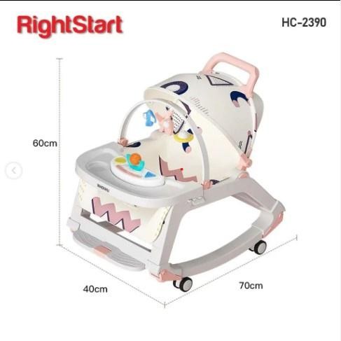 Right Start Bouncer TABLE & Adventurer Newborn Toddler Portable Swing