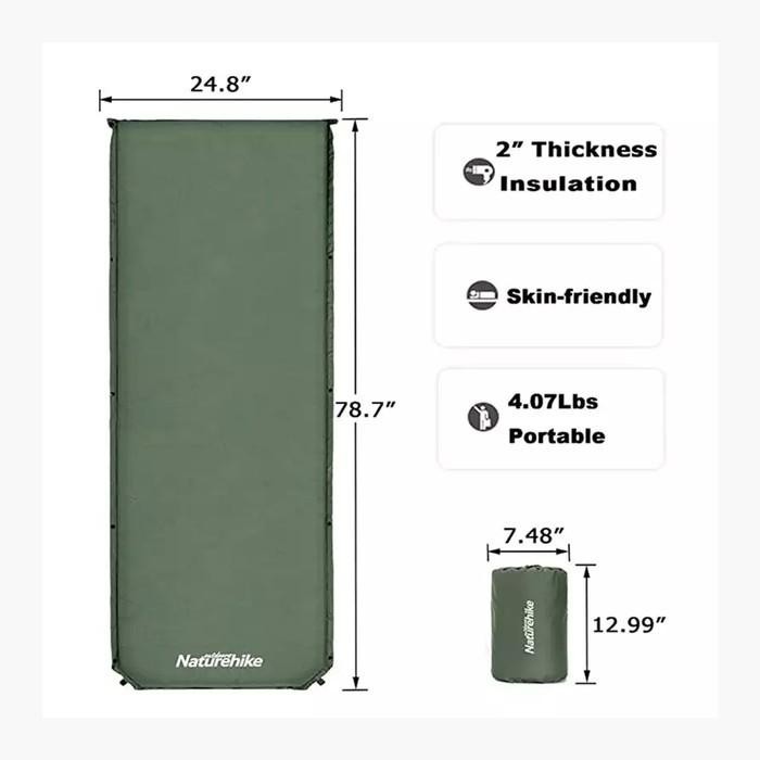 Spo- Matras Tidur Naturehike Nh20Dz003 Self Inflatable Sleeping Mat