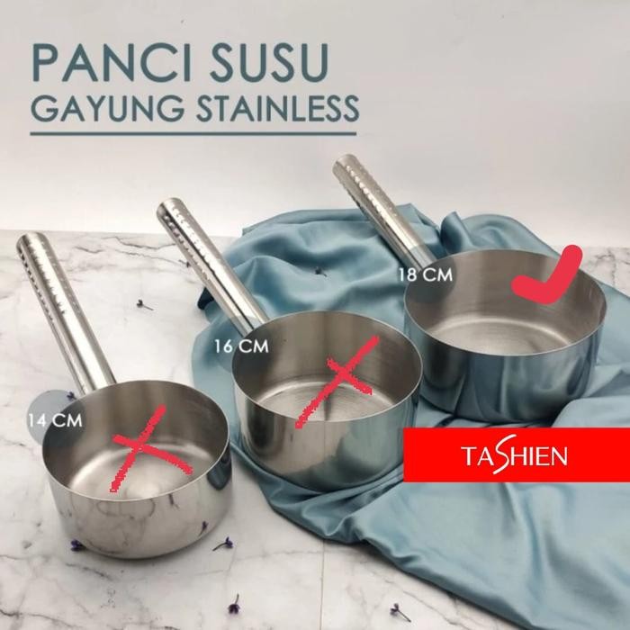 Panci Susu Gayung Stainless