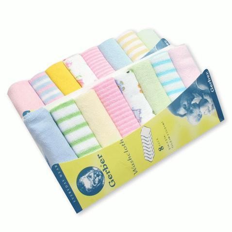 tyi4- Sapu Tangan Bayi ( Saputangan Anak / Washcloth Baby Gerber / Handuk Mini Kecil )